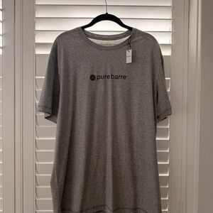 Pure Barre Charcoal Short Sleeve Tee